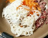簡単☆牛肉とレンコンのきんぴら作り方4写真