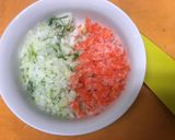 タラバガニのレタス炒飯作り方2写真