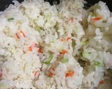 タラバガニのレタス炒飯作り方4写真