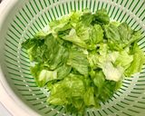タラバガニのレタス炒飯作り方5写真