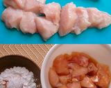 鶏むね肉のねぎマヨソース作り方3写真