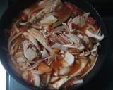 バレンタインに☆チキンのトマトクリーム煮作り方4写真