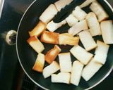 食パンで☆きなこ揚げパン☆簡単作り方3写真