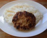 カレーライス☆ハンバーグを添えて・・♪作り方4写真