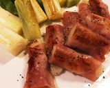 ネギ焼き ベーコン餅 かんたんおつまみ作り方3写真