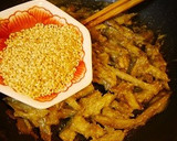 たたきごぼうの白みそ和え　おせち料理作り方14写真