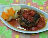 ＊ふんわり煮込みハンバーグ＊(コツ有)作り方8写真
