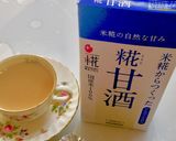 糀甘酒と豆乳のロイヤルミルクティー美味✨作り方1写真