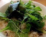 しらすと塩昆布のサラダ炒飯作り方6写真