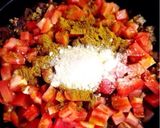 レバーと挽肉の茄子カレー作り方8写真