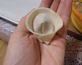 天栄赤ねぎとヤーコン水餃子☆キムチスープ作り方7写真