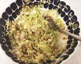 離乳食後期からキャベツのお好み焼き作り方4写真