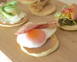 乗せて楽しい【オープンパンケーキ】作り方6写真