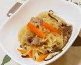 極旨～♪　豚肉入り切干大根の煮物作り方9写真