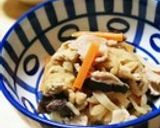 極旨～♪　豚肉入り切干大根の煮物作り方10写真