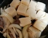 凍り豆腐で肉豆腐作り方4写真