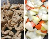 白いさつまいも(シモン)の絶品肉じゃが作り方2写真
