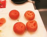 トロトロトマトの香草オーブン焼き作り方1写真