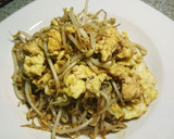 【男飯】もやし玉子炒め【焼肉のタレ】作り方4写真