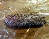 パーティーのおつまみに！ペッパー鶏ハム作り方6写真