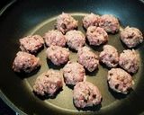 レンコンの煮物を再利用！肉団子のスープ作り方5写真