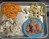 天栄ブランド☆ヤーコン&赤ねぎ混ぜご飯作り方5写真