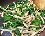大根の葉とごぼうの肉入りきんぴら作り方4写真
