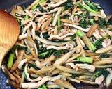 大根の葉とごぼうの肉入りきんぴら作り方5写真
