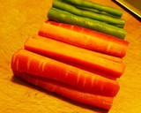 いんげんと人参の牛肉の華巻き　おせち料理作り方1写真