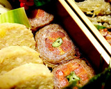 いんげんと人参の牛肉の華巻き　おせち料理作り方14写真