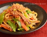 簡単！酒粕入り焼うどん作り方7写真