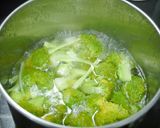 簡単！ブロッコリーチーズのお味噌汁作り方2写真