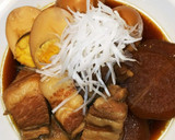 圧力鍋で簡単美味しい大根＆卵と豚の角煮♪作り方6写真