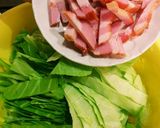 【減塩】ベーコンの旨みでキャベツ炒め作り方1写真