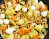 簡単☆ちくわとじゃがいものマヨ醤油炒め作り方8写真