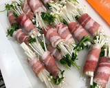 めっちゃ簡単！えのきと豆苗の肉巻き作り方6写真