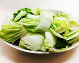 白菜と豚ひき肉のトロトロ中華炒め♪作り方1写真
