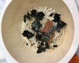5分でできるえのきと梅干しの和え物作り方3写真