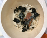 5分でできるえのきと梅干しの和え物作り方3写真