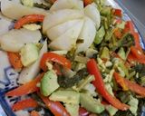 かぶと彩り野菜のまりね作り方5写真