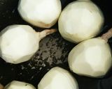 くわいの煮付け作り方1写真