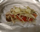 鮭とキノコのホイル焼き作り方4写真