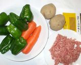 カレー味の野菜炒め♪簡単作り方1写真