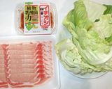 豚肉とキムチ炒め♪簡単キャベツと作り方1写真