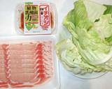 豚肉とキムチ炒め♪簡単キャベツと作り方1写真