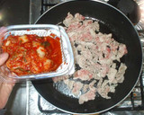 豚肉とキムチ炒め♪簡単キャベツと作り方4写真