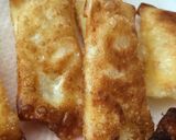 餃子の皮でチーズスティック作り方4写真