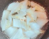 簡単!白菜と小エビの中華風 卵あんかけ作り方3写真