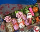 【簡単】キャラ弁 おかず 花ハム①作り方15写真