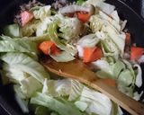 甘酒の自然な甘み　キャベツのトマト煮込み作り方2写真